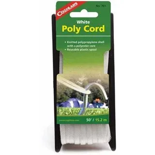 Шнур паракорд нейлон Braided Nylon Cord-White - Остаток без характеристики