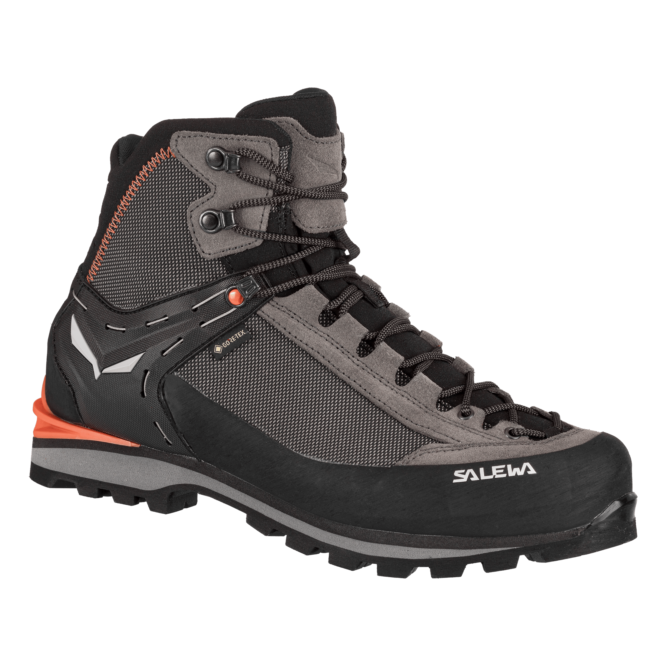 Ботинки MS CROW GTX - 11, Wallnut/Fluo Orange