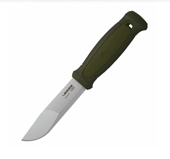 Нож с фиксированным лезвием Morakniv KANSBOL GREEN WITH SURVIVAL KIT