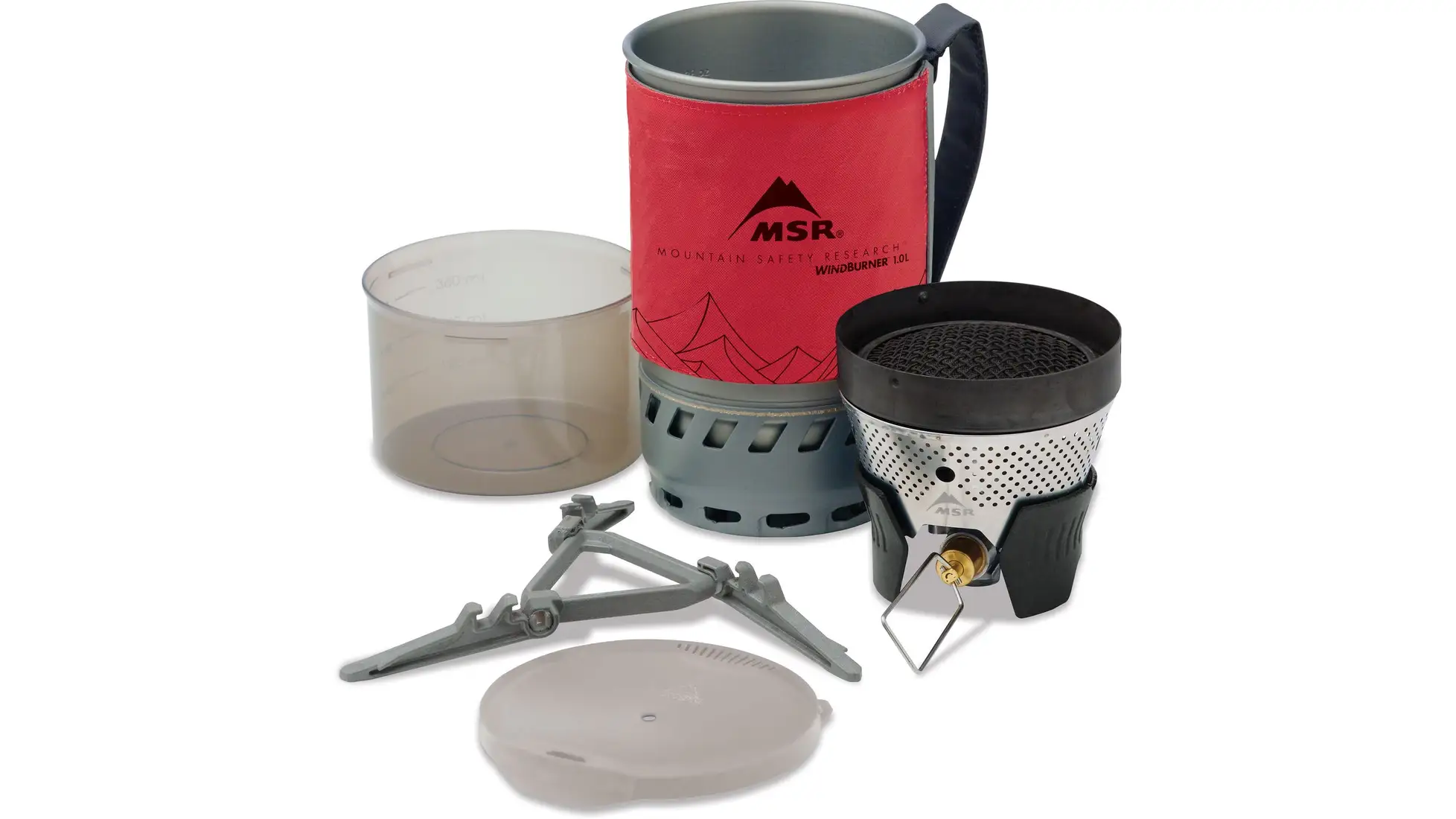 Система приготовления пищи WindBurner 1.0L Personal Stove System - Red