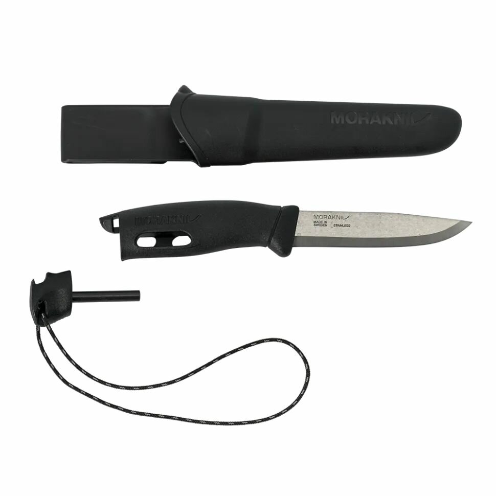 Нож с фиксированным лезвием Morakniv COMPANION SPARK BLACK
