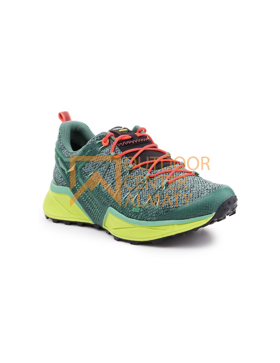 Кроссовки DROPLINE W - 5, Feld Green/Fluo Coral