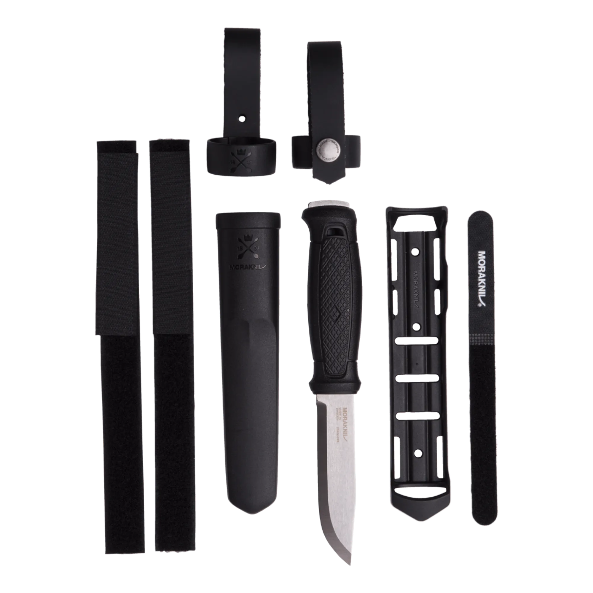 Нож туристический с фиксированным лезвием Garberg with Multi-Mount (S) 109 mm
