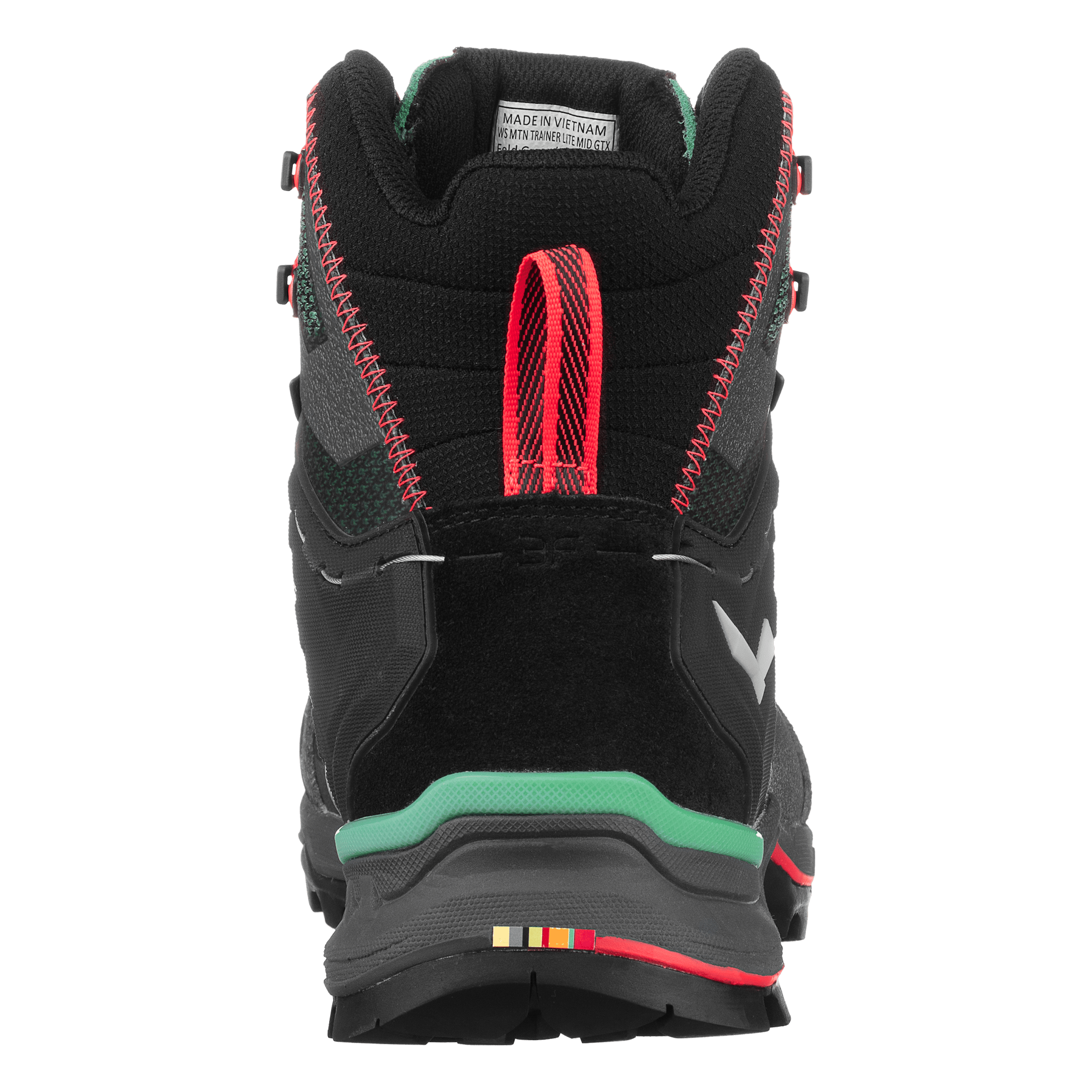 Ботинки MTN TRAINER LITE MID GTX W - 4.5, Feld Green/Fluo Coral