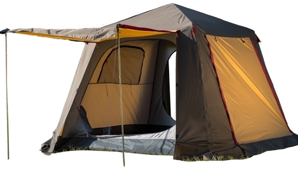 Палатка автоматическая Camping Tent - Grey/Oranje