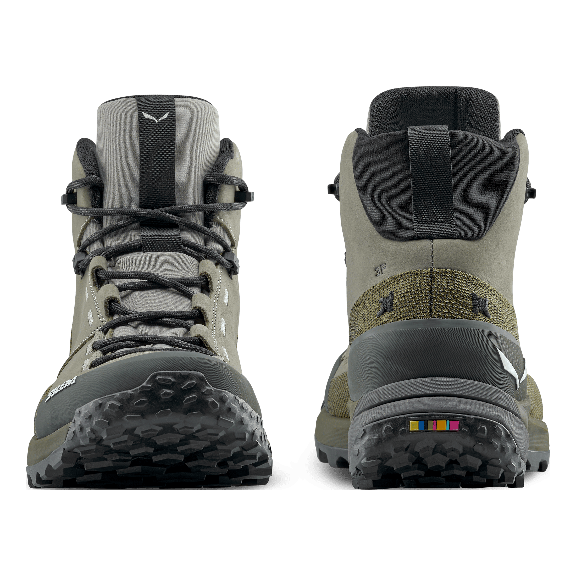 Кроссовки PUEZ LEATHER MID PTX M - 10,5, Shadow/Dark Olive
