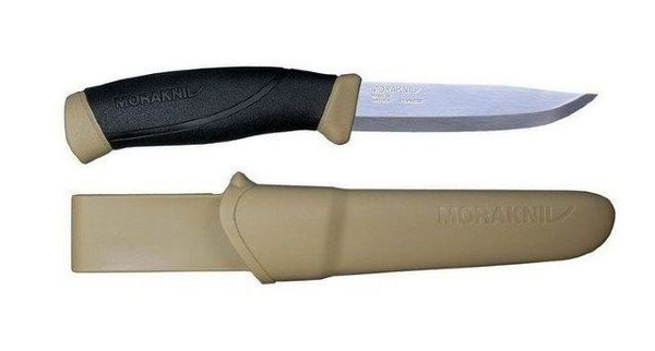 Нож с фиксированным лезвием Morakniv Companion Desert