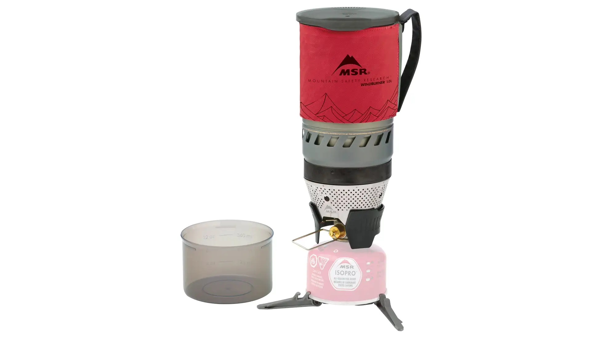 Система приготовления пищи WindBurner 1.0L Personal Stove System - Red