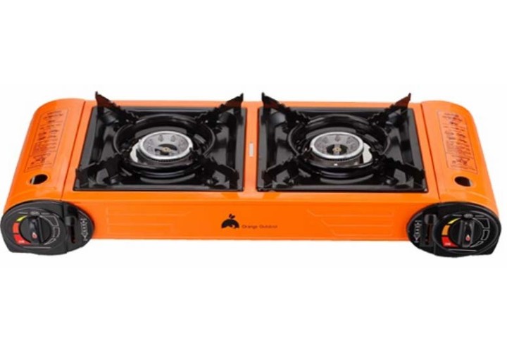 Газовая горелка двойная кемпинговая - Остаток без характеристики