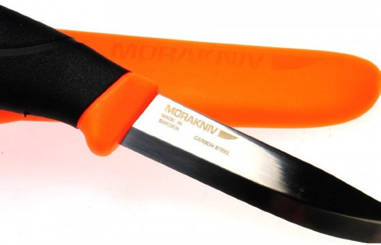 Нож с фиксированным лезвием Morakniv COMPANION HEAVY DUTY (C) ORANGE
