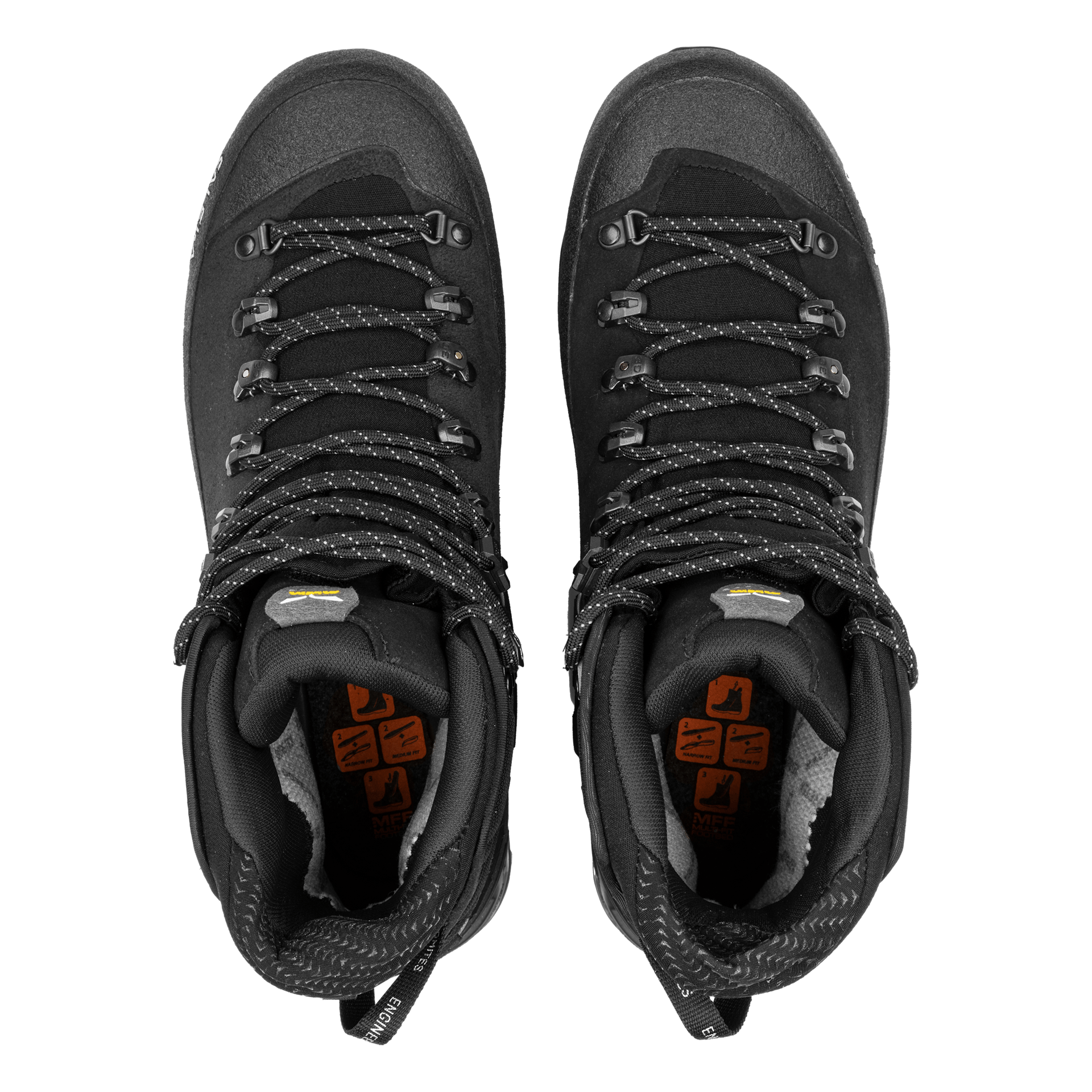 Ботинки ORTLES ASCENT MID GTX M - 10, Black/Black