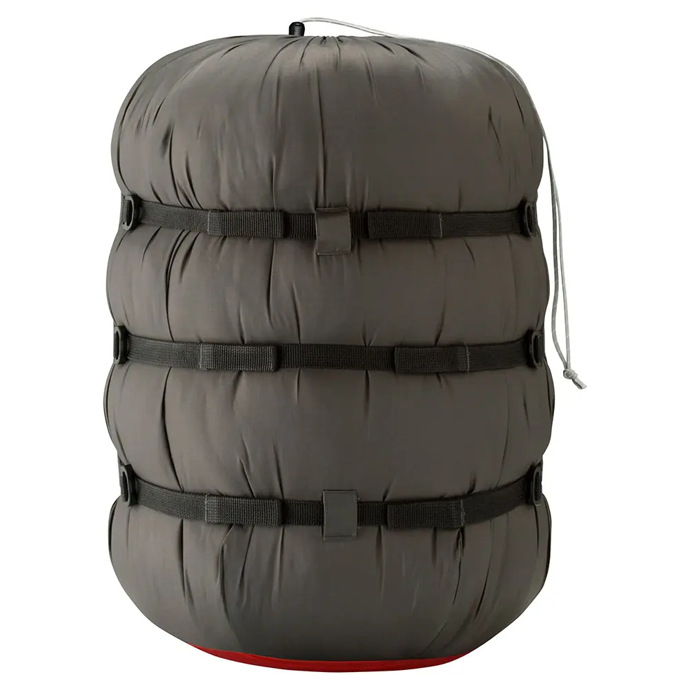 Спальный мешок SEAMLESS BURROW BAG #0 LONG - L/ZIP#0, Sunrise Red