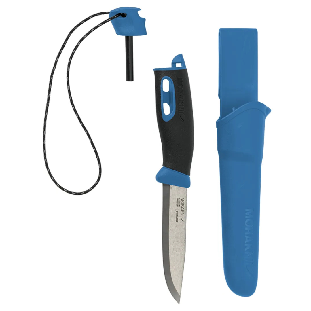 Нож с фиксированным лезвием Morakniv COMPANION SPARK BLUE