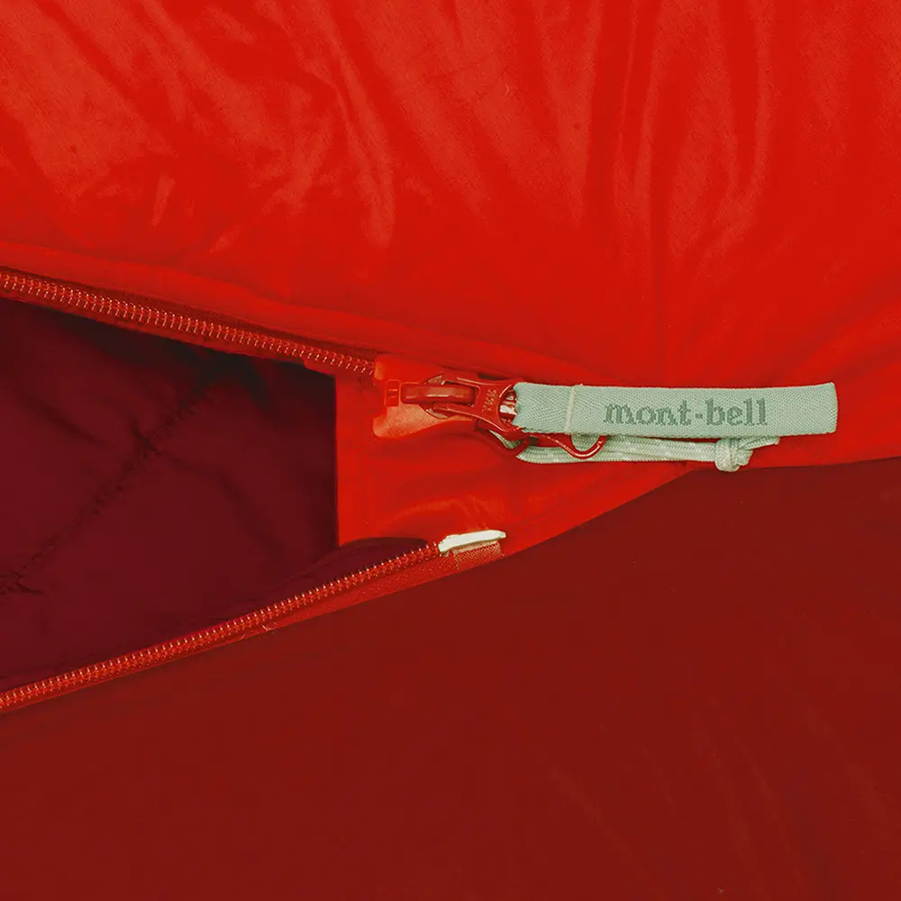 Спальный мешок SEAMLESS BURROW BAG #0 LONG - L/ZIP#0, Sunrise Red