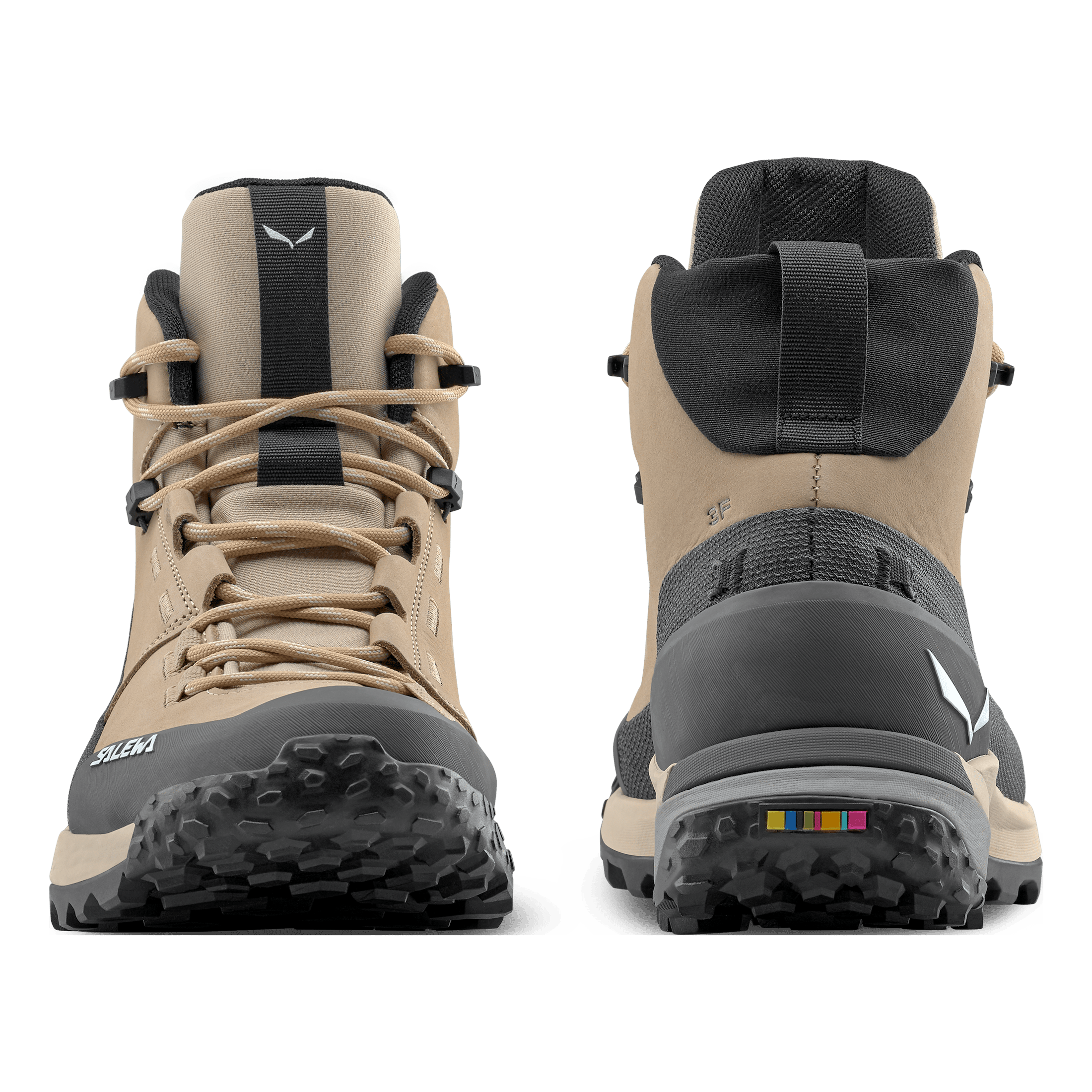 Кроссовки PUEZ LEATHER MID PTX W - 4,5, Quicksand/Onyx