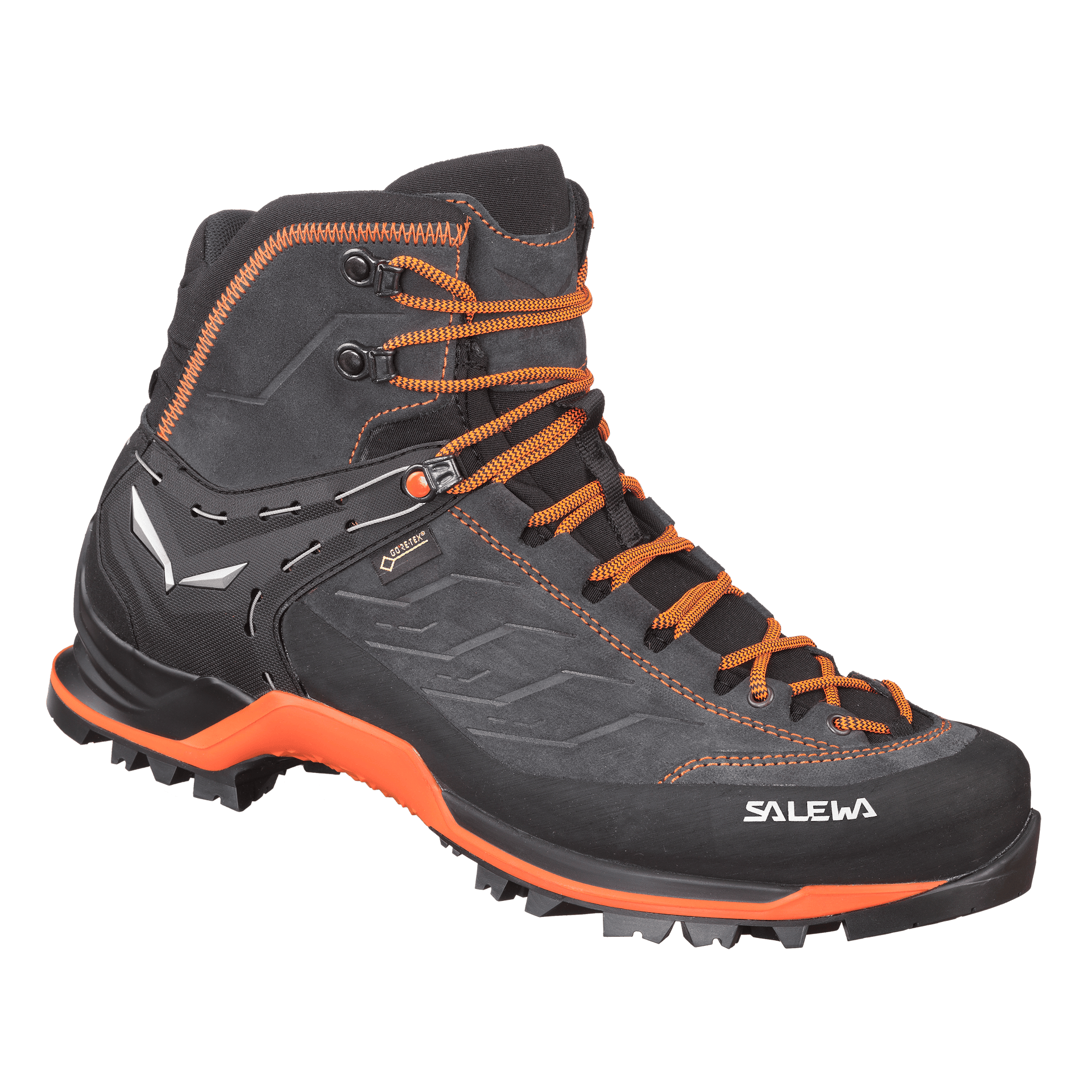 Ботинки MS MTN Trainer Mid GTX - 10, Asphalt/Fluo Orange