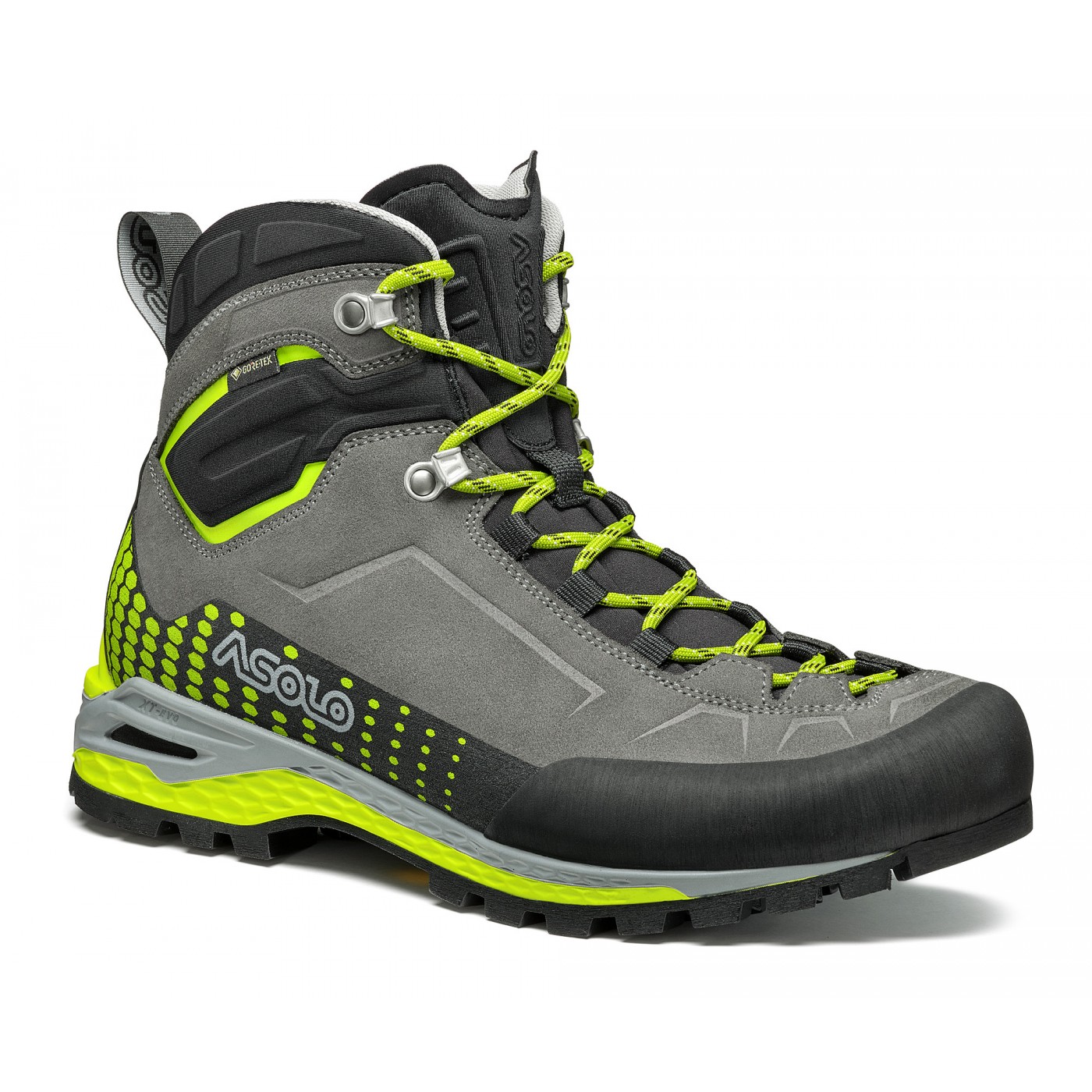 Ботинки FRENEY EVO MID LTH GV MM - 080, Graphite/Green Lime