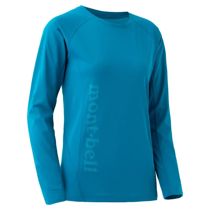 Футболка с дл. рукавом COOL LIGHT LONG SLEEVE T W'S - L, Peacock Blue