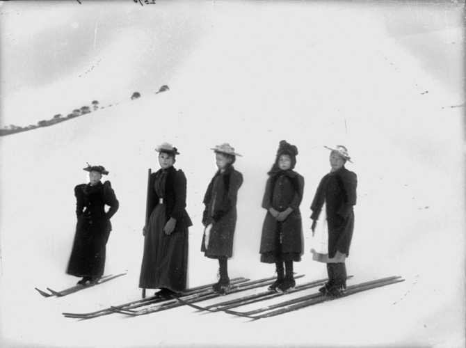 Какими были лыжники в конце 1800-х и начале 1900-х годов. Винтажные фотографии