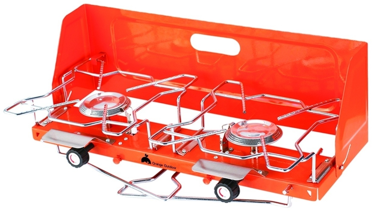 Газовая горелка двойная кемпинговая - Остаток без характеристики