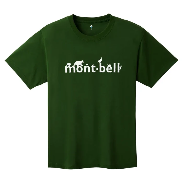 Футболка WIC. T MONT-BELL - 2XL, Dark Green