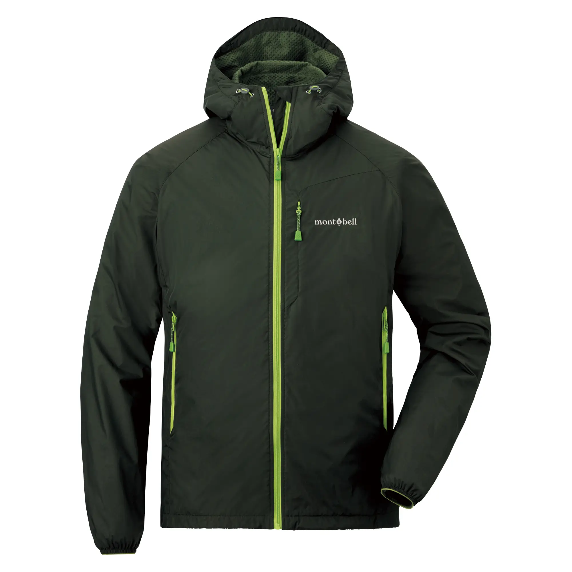 Куртка LIGHT SHELL HOODED JACKET M'S - L, Black Olive