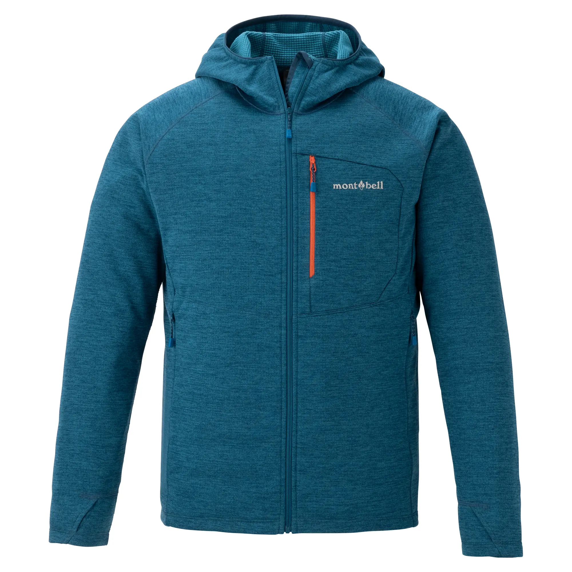 Кофта флисовая CLIMAGRID HOODED JACKET M'S - L, Blue/Green