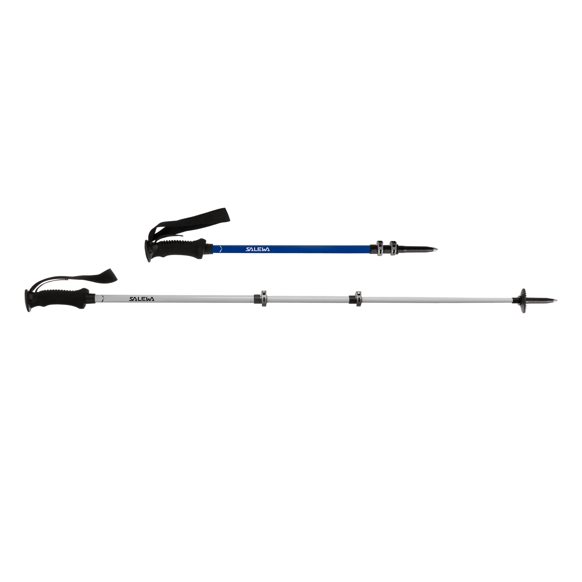 Палки треккинговые PUEZ ALUMINUM PRO - Electric Blue/White