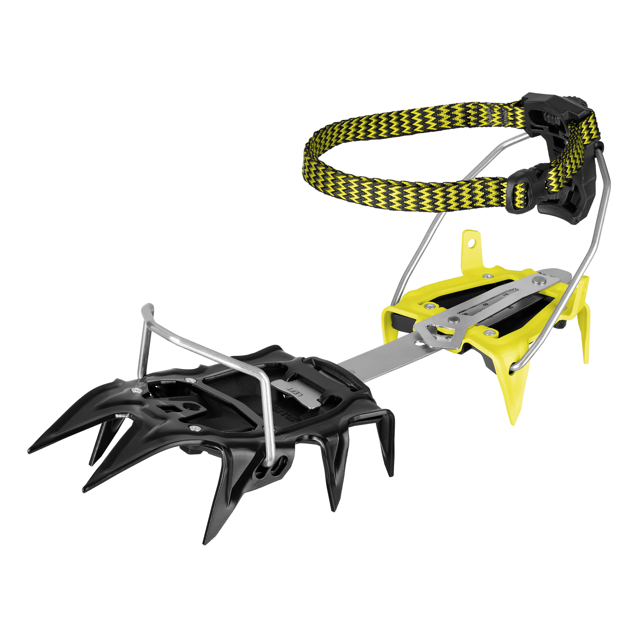 Кошки ALPINIST PRO - UNI, Black/Yellow