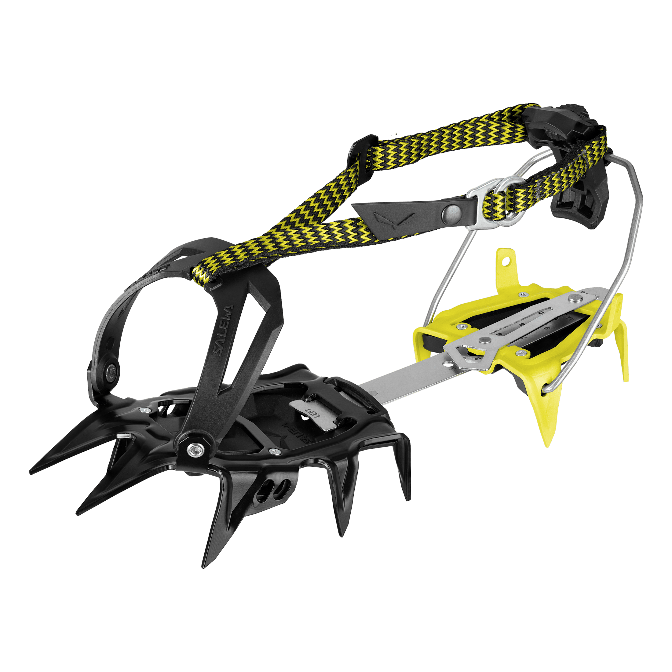 Кошки ALPINIST COMBI - UNI, Black/Yellow