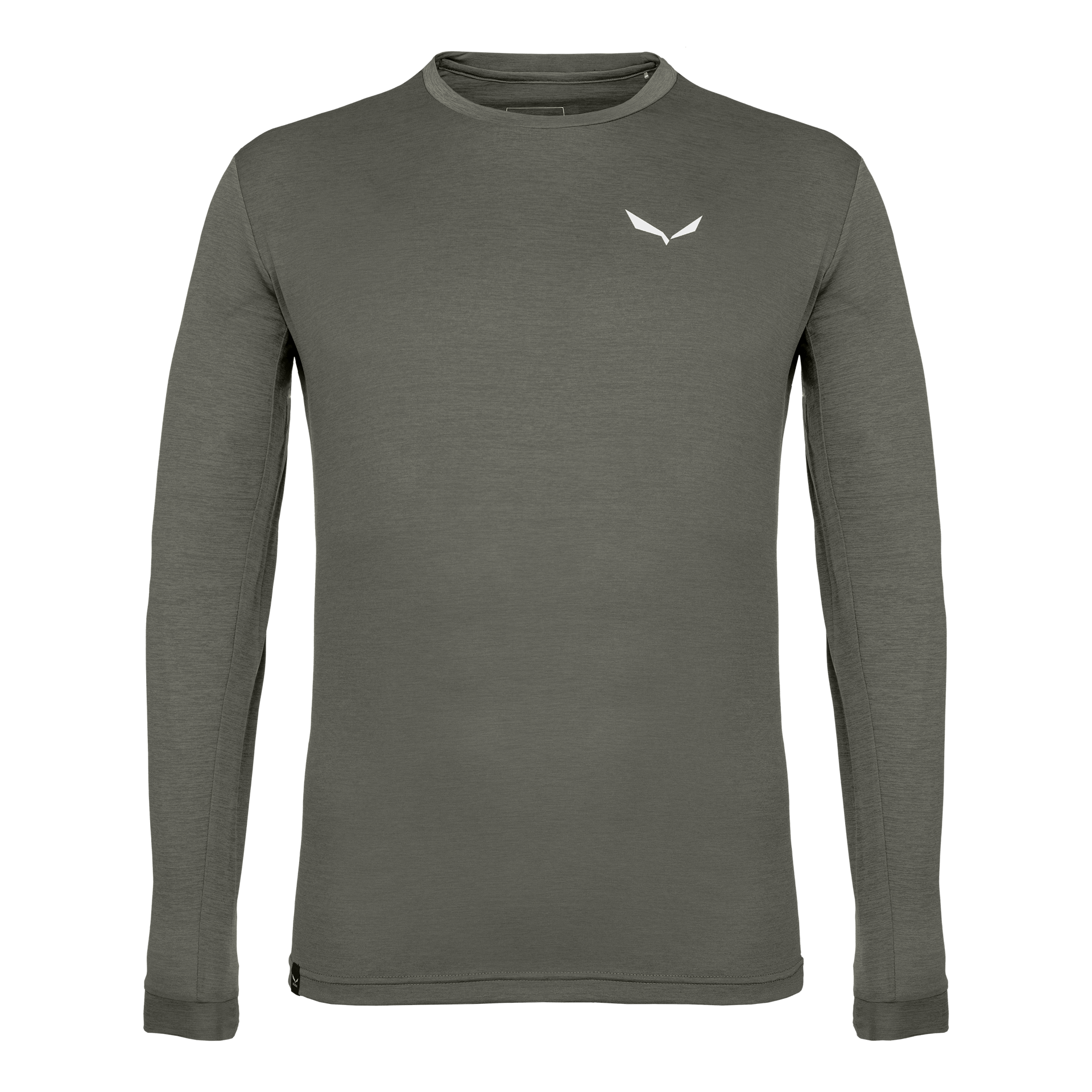 Футболка  PUEZ MELANGE DRY M L/S - 48/M, Olive Oil Melange