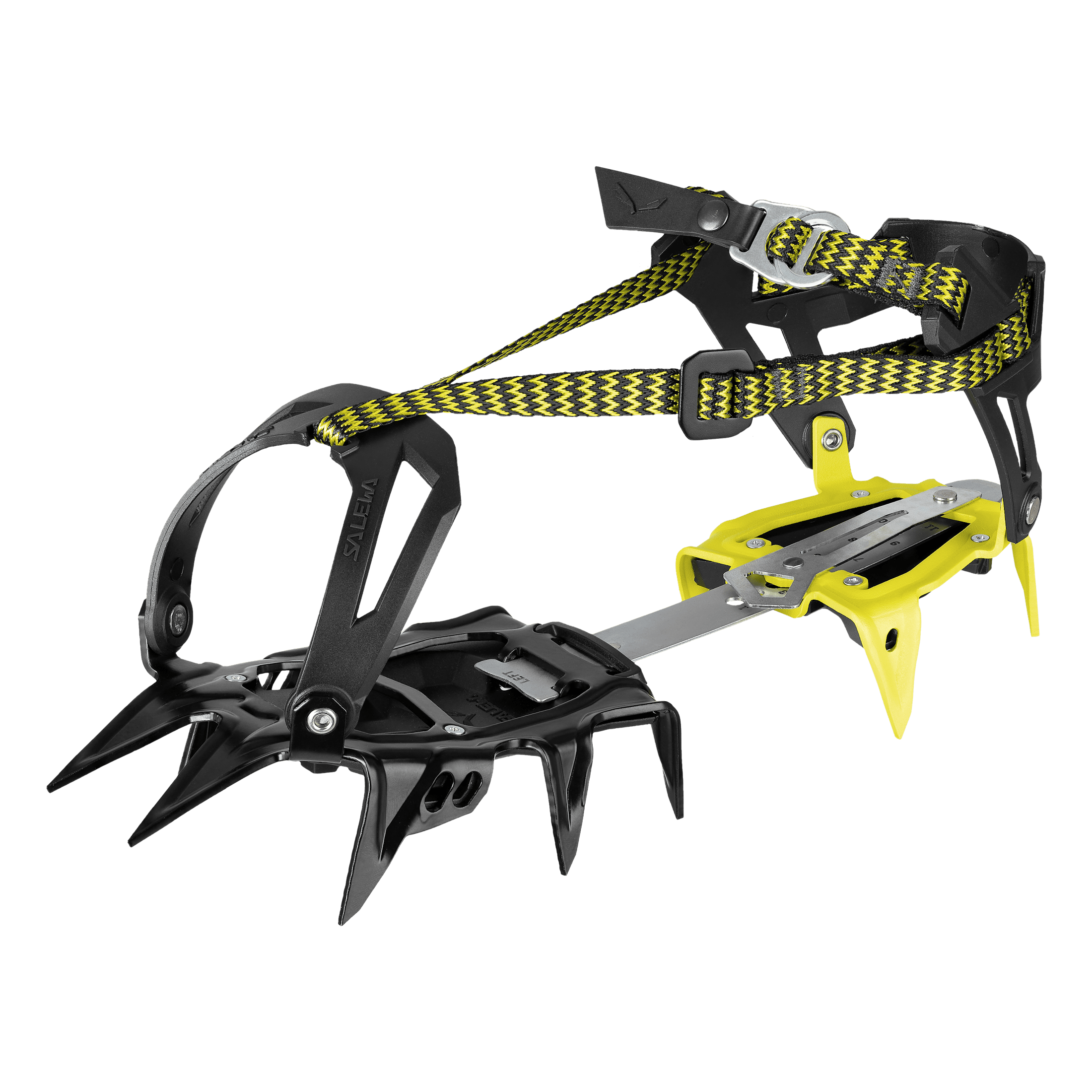Кошки ALPINIST WALK - UNI, Black/Yellow