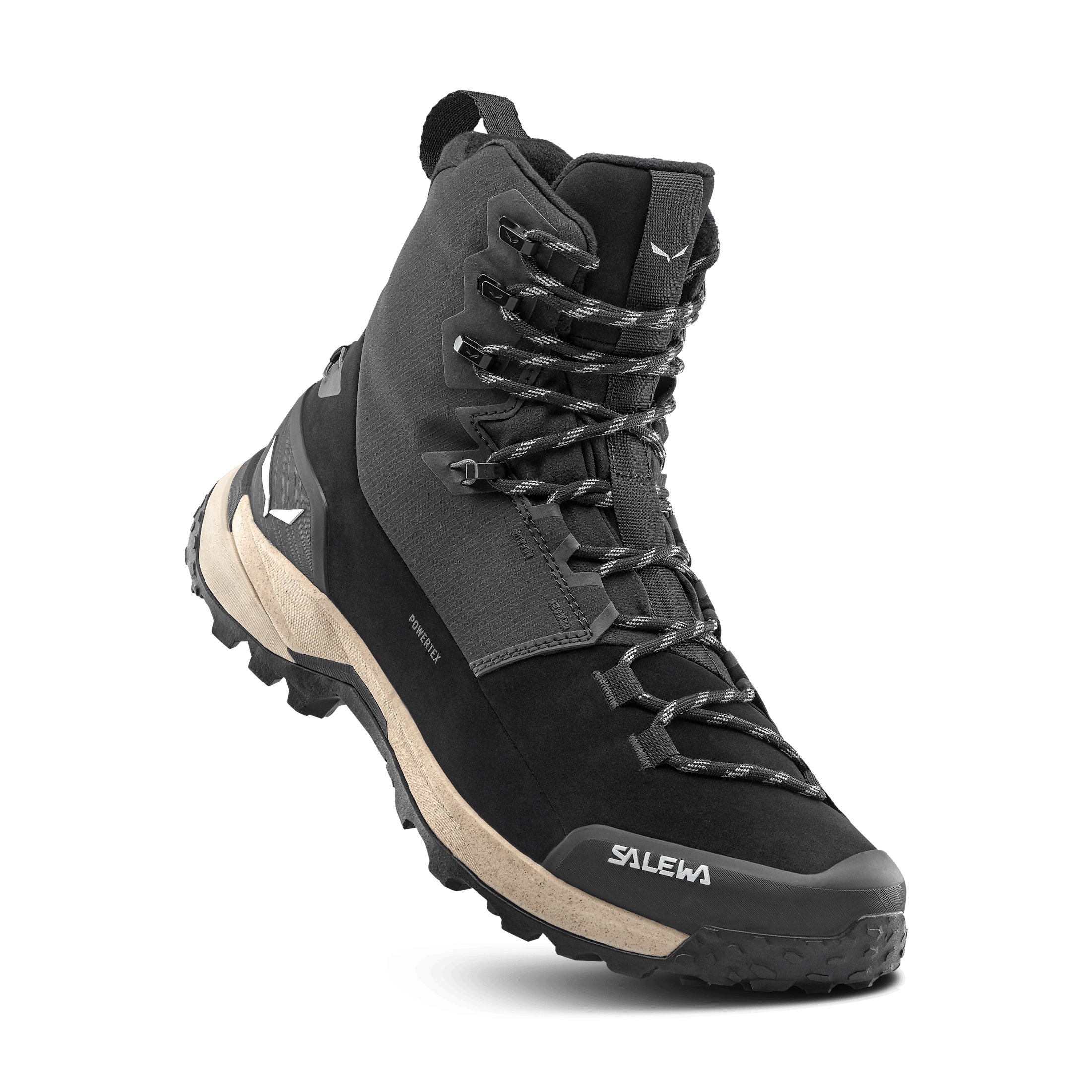 Ботинки PUEZ WINTER MID PTX M - 10, Black/Black