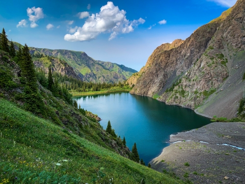 Конный тур к озеру Ушколь !