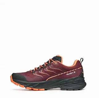 Кроссовки женские RUSH 2 GTX WMN - 37,5, Burgundy-Dusty Orange