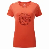 Футболка Headpoint Rising Sun Wmns Tee - 12, Pop Red