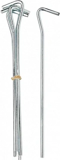 Колышки для палатки SPILLONE ACCIAIO A T 5MM 20CM (5PZI)
