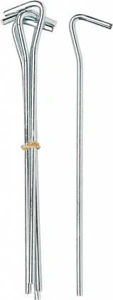 Колышки для палатки SPILLONE ACCIAIO A T 5MM 20CM (5PZI)