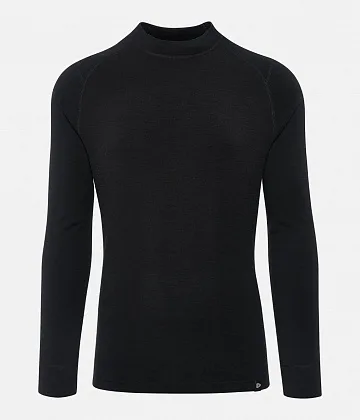 Футболка муж, с длинным рукавом Men's Shirt LS - L, Black