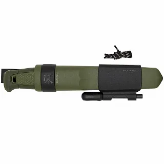 Нож с фиксированным лезвием Morakniv KANSBOL GREEN WITH SURVIVAL KIT