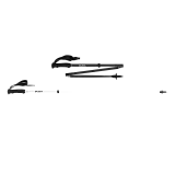 Палки треккинговые PEDROC CARBONIUM - Black/White