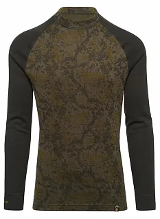 Футболка муж, с длинным рукавом Men's Shirt LS - XL, Charcoal/Balsam Green