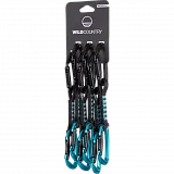 Оттяжки набор WILDSPORT QUICKDRAW - 6x12 CM, Black/Turquoise