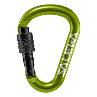 Карабин HMS SCREW G2 - M, Fluo Green