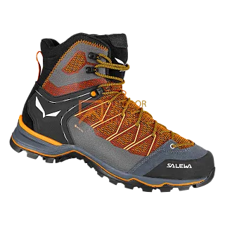 Ботинки MS TRAINER LITE MID GTX - 10, Black Out/Carrot