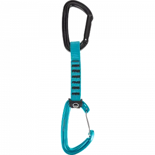 Оттяжка WILDHYBRID QUICKDRAW - 12 cm, Black/Turquoise