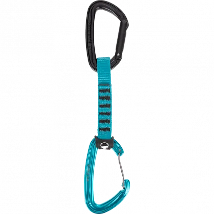 Оттяжка WILDHYBRID QUICKDRAW - 12 cm, Black/Turquoise