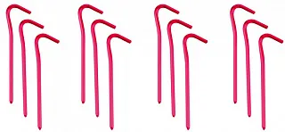 Колышки для палатки PEGS HEXAGON red (cf. 12 pcs)