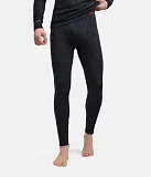 Кальсоны муж.  Men's Pants - M, Black/Dark Grey Melange