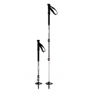 Треккинговые палки Poles Dynalock Explore Al3-sec - 64-140 см, Steel Grey